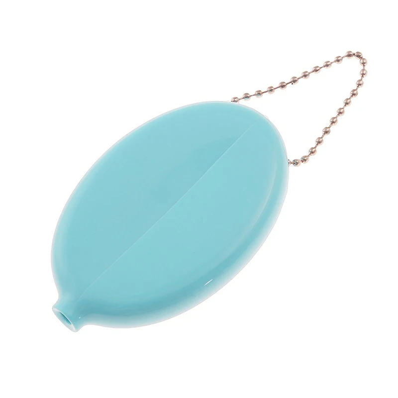 w koreańskim stylu minimalistyczna moda zero portmonetka przenośny miękki portfel z żywicy PVC dla kobiet łańcuszkiem wykon...