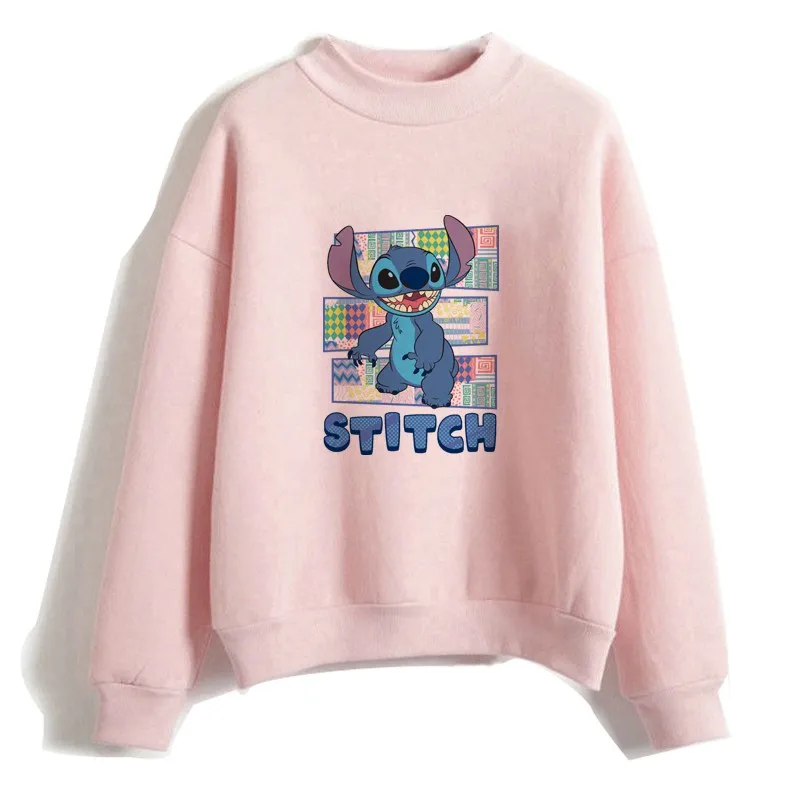 

Lilo Stitch Kawaii Anime Streetwear Hoodies Women Sweatshirt Autumn Long Sleeve Hoodies Harajuku Hoodie Cute Sweatshirt Women