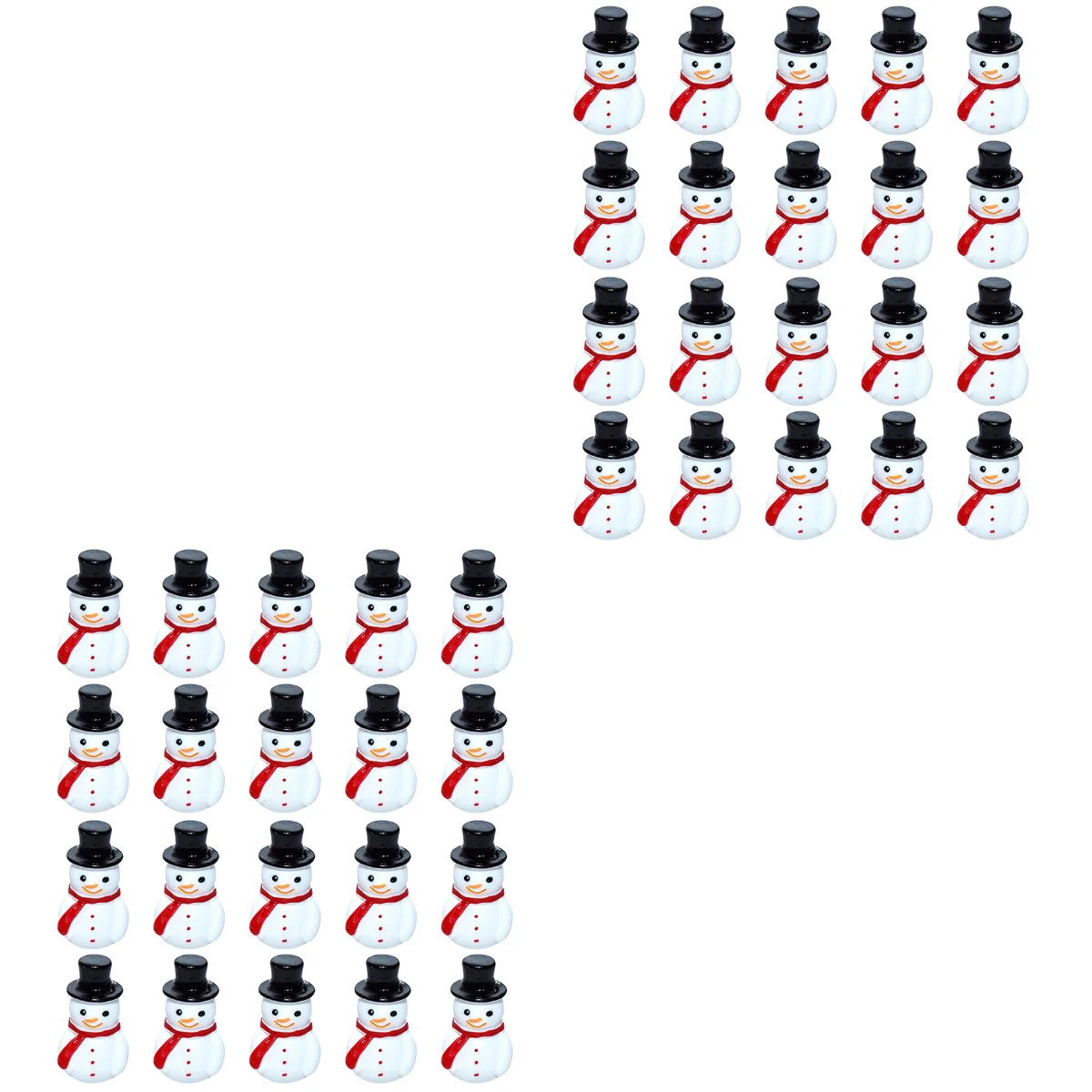 

Snowman Minichristmasornaments Party Birthday Decordollhousemicro Landscape Figures Resin Figurine Hat Hats Supplies