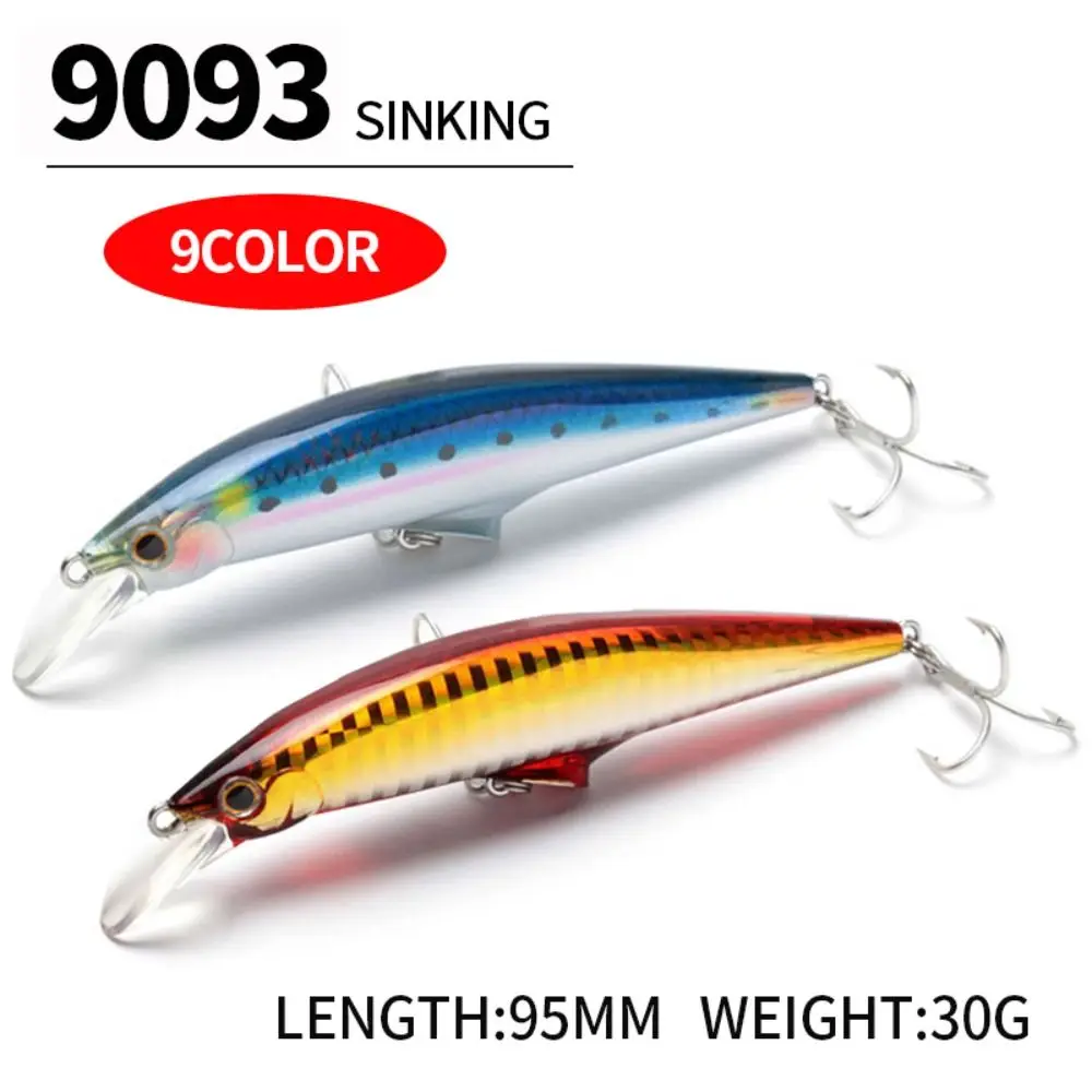 

Pencil Fishing Lure Whopper Weights 95MM/30G Hard Bait Top Water Surface Articulos De Pesca Isca Artificial Lures Minnow Bait