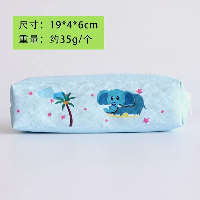 

Розовые пеналы с мультяшными животными