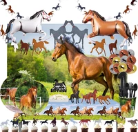 horse racing pattern party disposable cutlery horse racing balloons birthday party decorations black number balloons baby shower