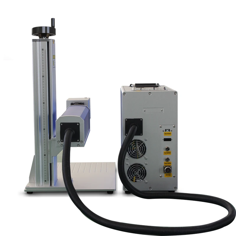 20 Вт 30 Мини Роторный Вращающийся Маркер Лазерные Медали Собака София