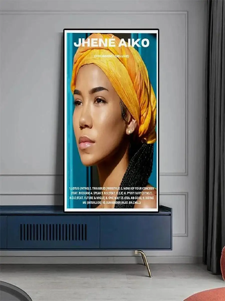 Обложка Музыкального Альбома Jhene Aiko Холст С Принтом Без Рамы Классический Стиль