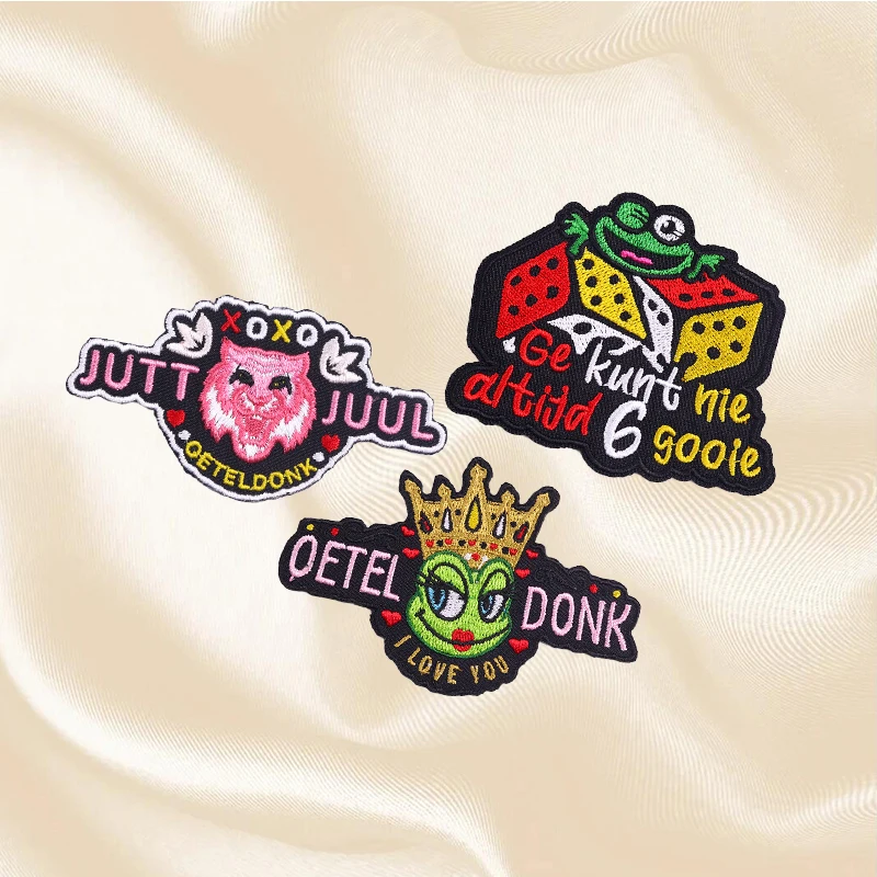 2024 Лидер продаж набор Oeteldonk карнавальная эмблема вышитая нашивка на одежде