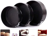 nonstick springform pan with removable bottom 3 pieces cake molds of round leakproof cheesecakes pan bakeware set