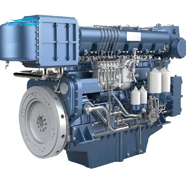 

Nieuwe Generatie Marine Inboard motor Weichai WHM6160C450-5 Voor Vissersboot Vrachtboot Werken Boot Boot