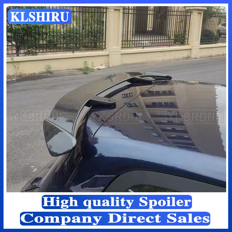 

Универсальный автомобильный спойлер, подходит для Q1 Q2 W176 W177 I30 I20 из АБС-пластика, для гоночных седанов, задних крыльев автомобиля, черный пус...