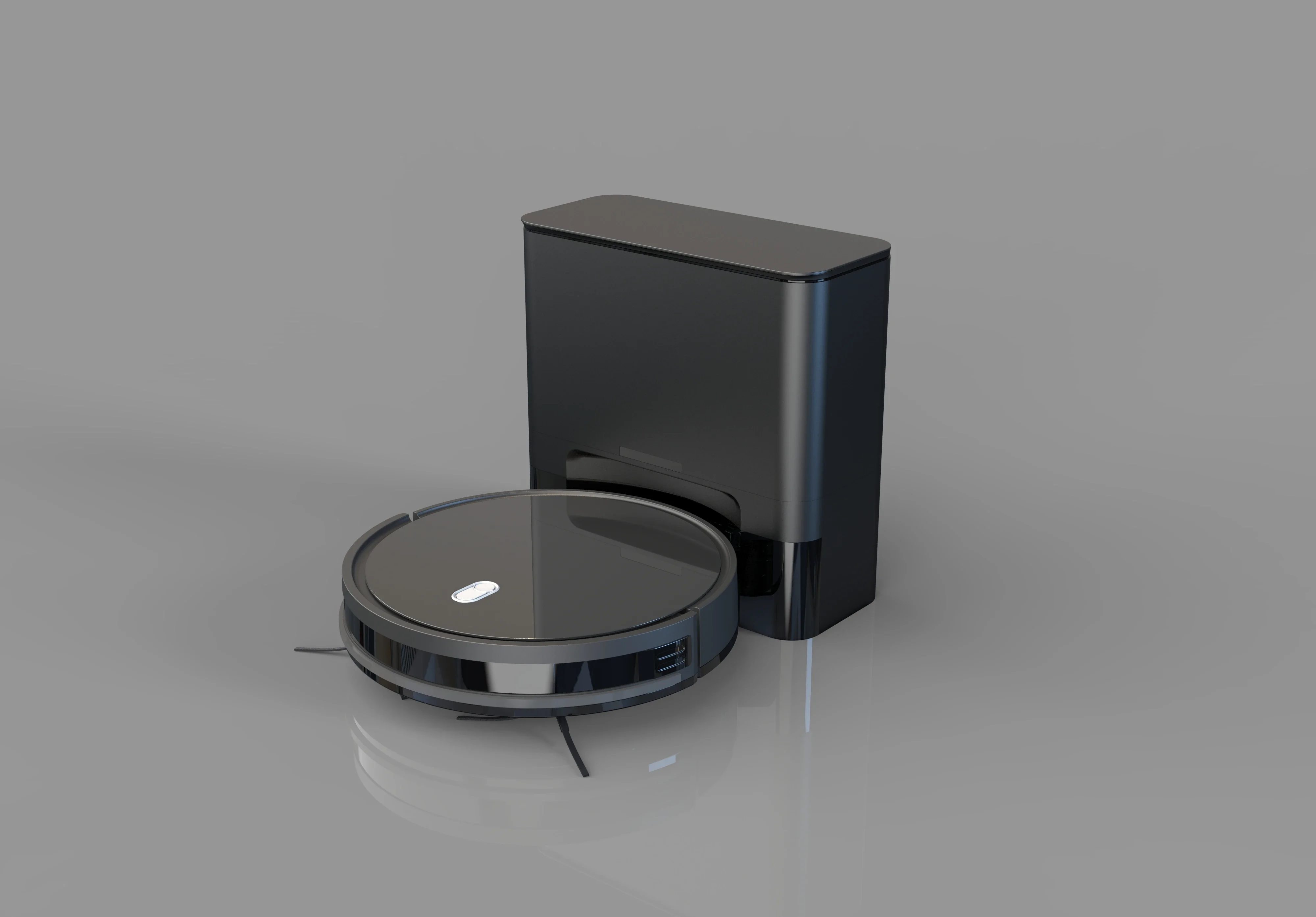 Робот-пылесос 2 в 1 для сухой и влажной уборки 3 кПа