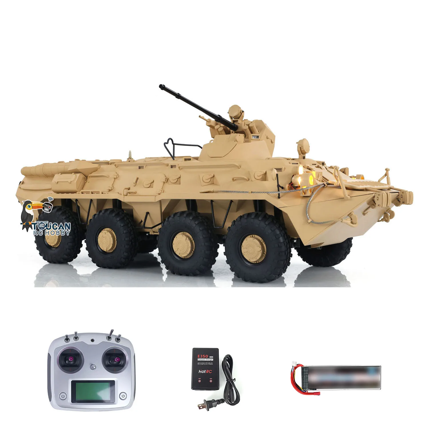 Игрушки CROSSRC 1/12 BT8 8X8 RTR RC Бронированная транспортная машина Радио Военный