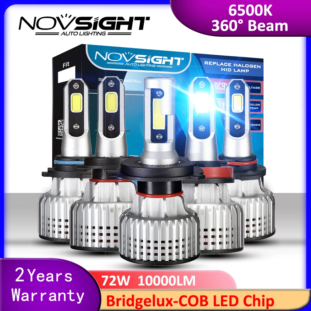 

Car Headlight Bulbs H7 LED H11 H4 H1 H3 H8 H9 H13 9005 9006 9007 Fog Lights 10000LM 3000K/6500K DRL Lighting Lamp Auto Headlamp