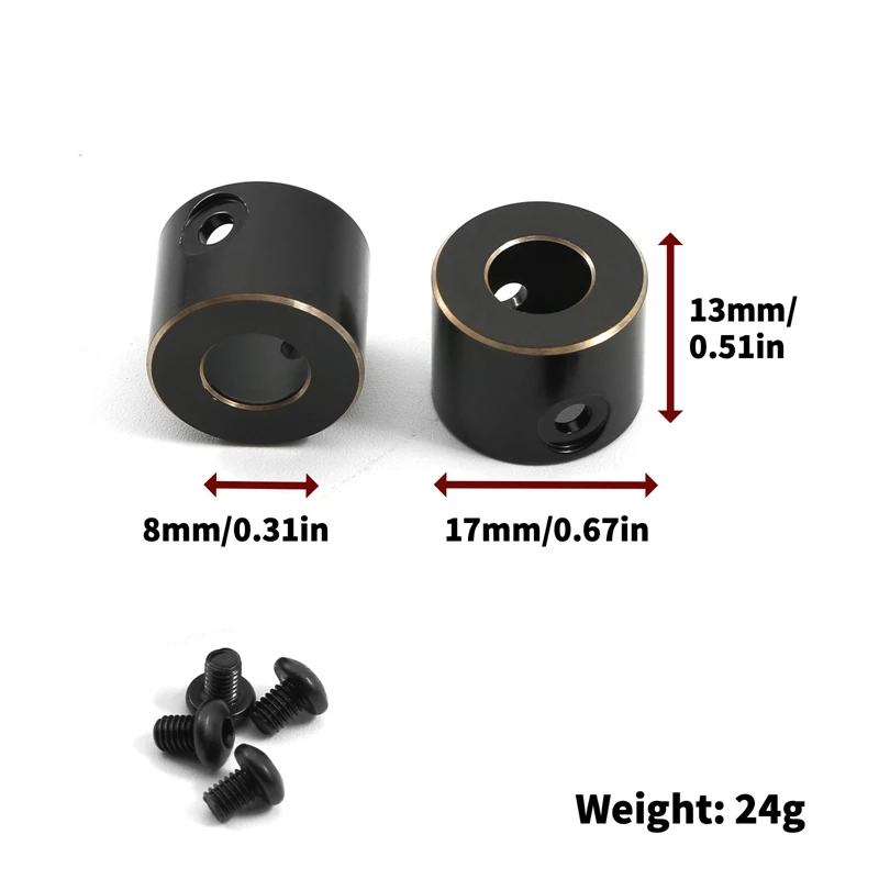 Для 1/10 имитационной модели автомобиля осевой SCX10PRO чашка вала заднего моста AXI03028
