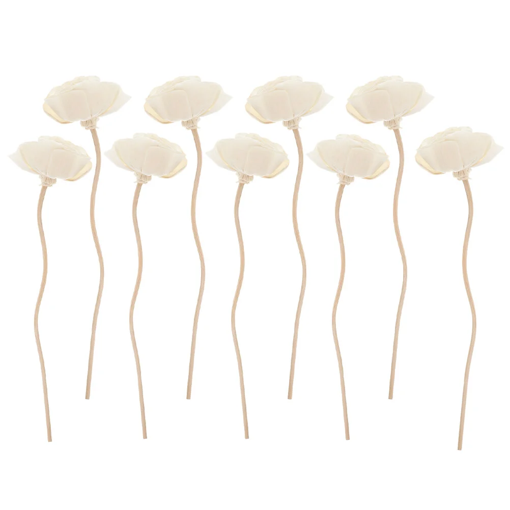 

9 Pcs Aromatherapy Rattan Diffuser Household Sticks Tool Wedding Wood Room Reeds Flower
