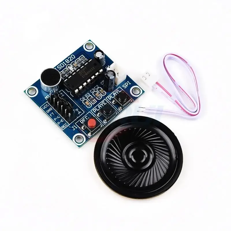 ISD1820 Запись Голосовых Модулей модуль записи и воспроизведения последовательный