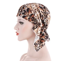 new fashion muslim hijab caps for women flower print arab wrap head scarf hijab underscarf caps turbante bonnet