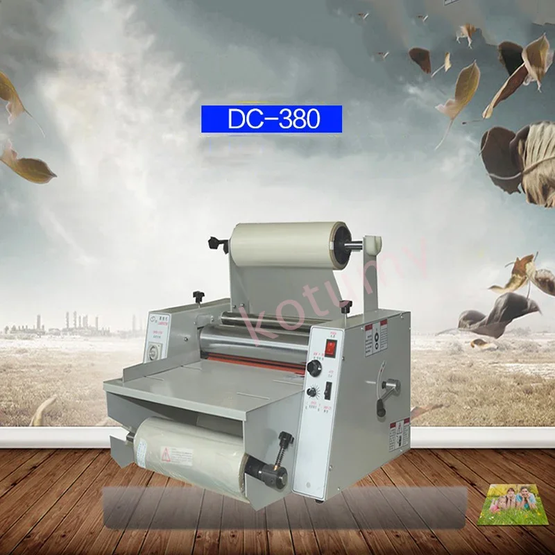 380 ламинатор с железным роликом стальной стержень машина для холодного