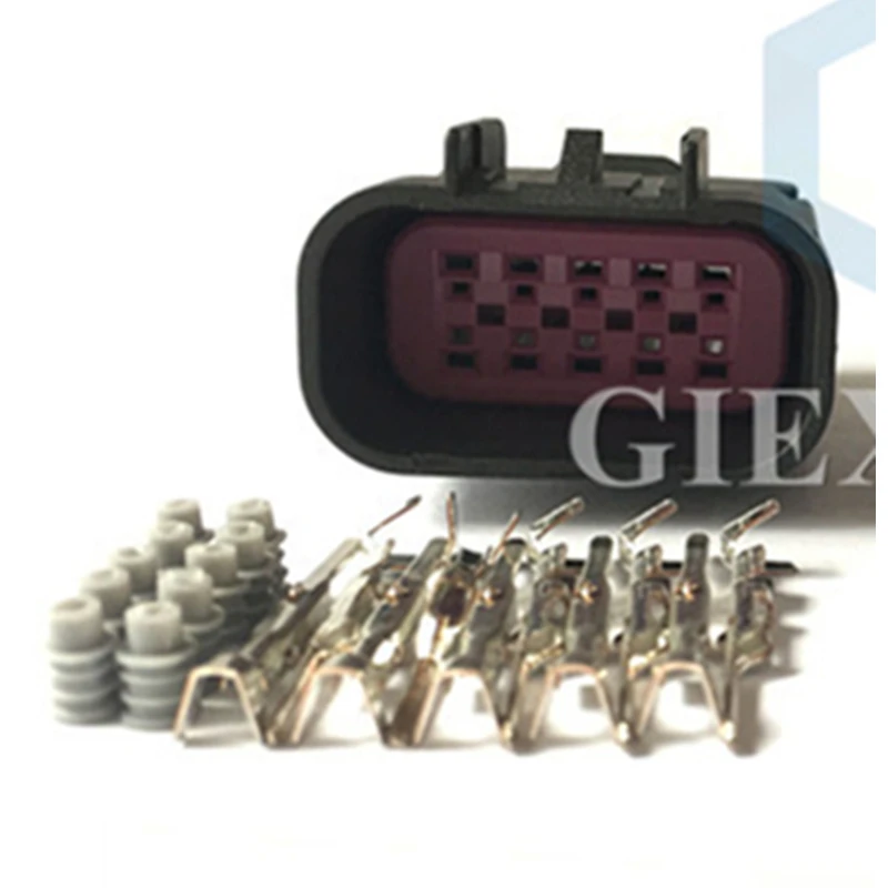 

10-контактный разъем EFI для двигателя, автомобильный водонепроницаемый разъем для масляного насоса, разъем для лампы 15326847 15326842