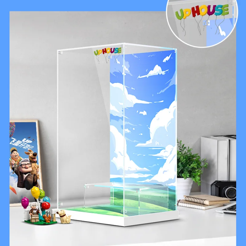 Акриловая витрина для конструктора Lego 43217 пылезащитный прозрачный дисплей набор