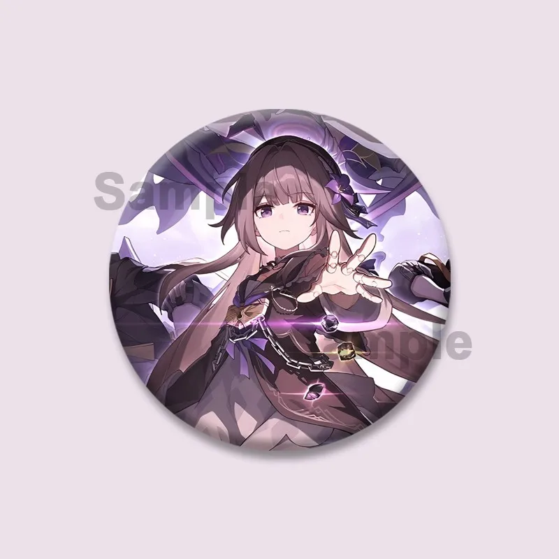 

Булавки Honkai Star Rail из пластика