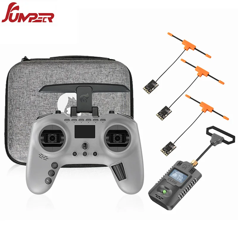 

Jumper T-Pro ELRS 1000mW 30dBm JP4IN1 ELRS ExpressLRS Radio Control for Hall Gimbals Drones Airplane Multi-Protocol Frsky Flysky