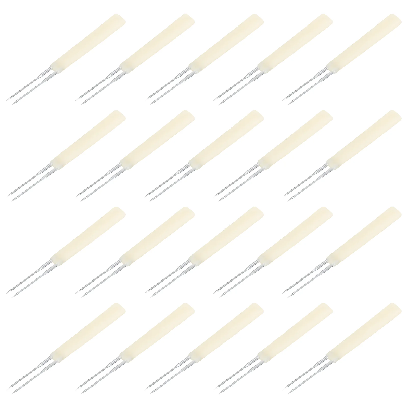 

20 Sets Fowl Pox Immunization Needles Chicken Pox Needle Poultry Needles Inoculation Household Abs Home Fowl Accessories