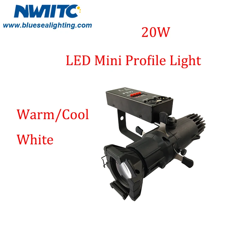 S-1 2024 CE Fcc ETC эллиптический профиль leko mini 20 Вт светодиодный профильный светильник