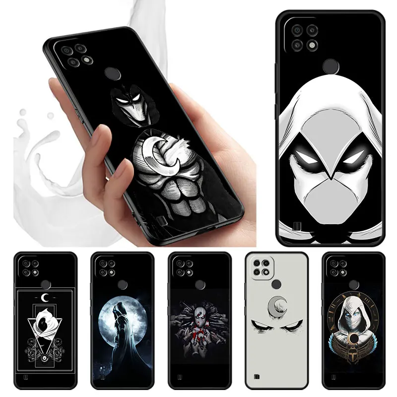 

Cover Case for Realme C3 C11 C15 C21 C21Y C25Y C35 XT GT2 Pro GT Neo Master Neo2 Neo3 Capinha Phone Thin Marvel Moon Knight TV