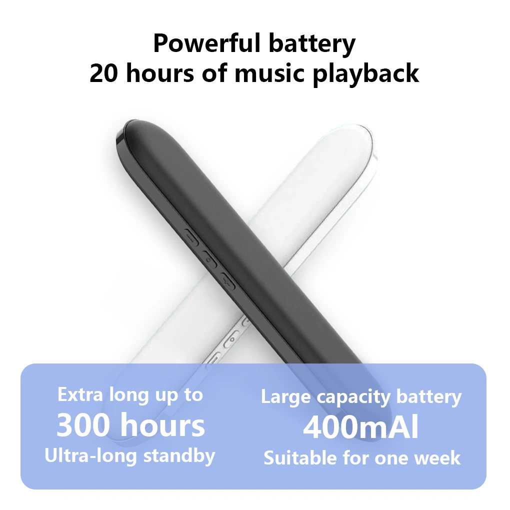 Stereo Sound Under Pillow Speaker Built-in Battery Rechargeable Bone Conduction Soundbox Travel Use Music Player Soundbar
