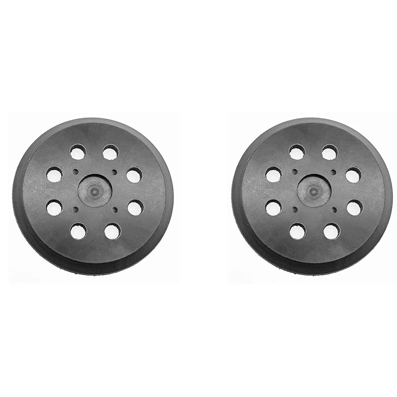 

2X 5-дюймовая Замена крючка с 8 отверстиями для жесткой подложки, подходит для Ridgid R2600 и R2601, подложка для шлифовальной машинки