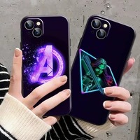 marvel the avengers iron man phone case for apple iphone 13 12 11 pro 12 13 mini x xr xs max se 6 6s 7 8 plus funda coque
