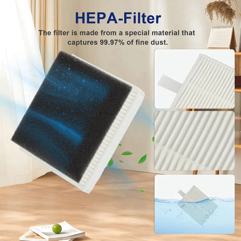 Набор аксессуаров из 13 предметов для робота-пылесоса Eufy серии L50/L60 включая щетки