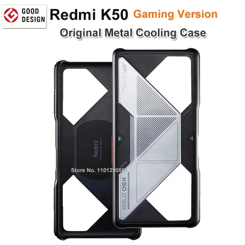 Для Xiaomi Redmi K50 игровая версия/poco f4 gt металлический охлаждающий Магнитный чехол оригинальная автономная Теплопроводящая плата Xiaomi