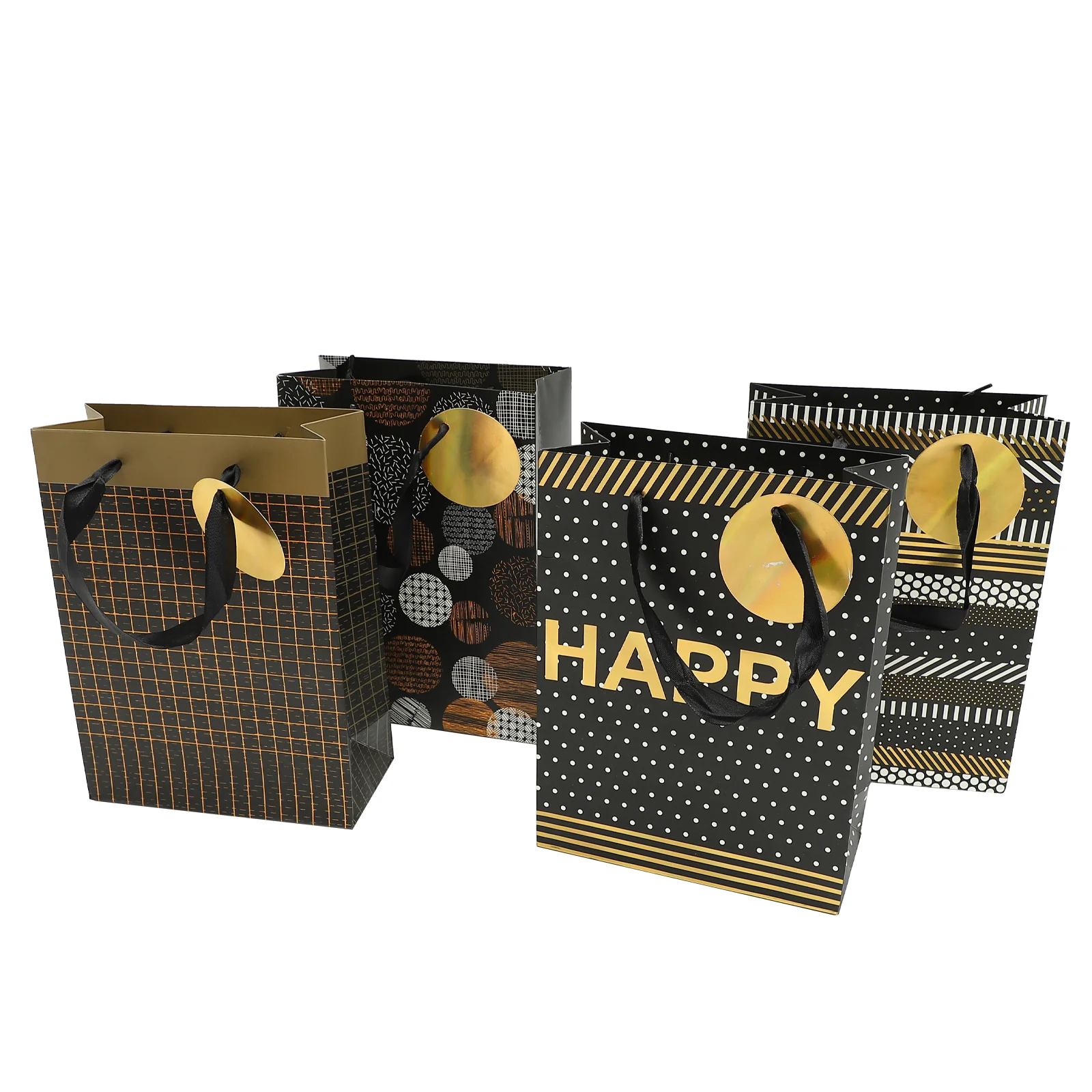 

4Pcs Graduation Gift Bags Decorative Gift Bags Multi-function Present Pouches Gift Accessory