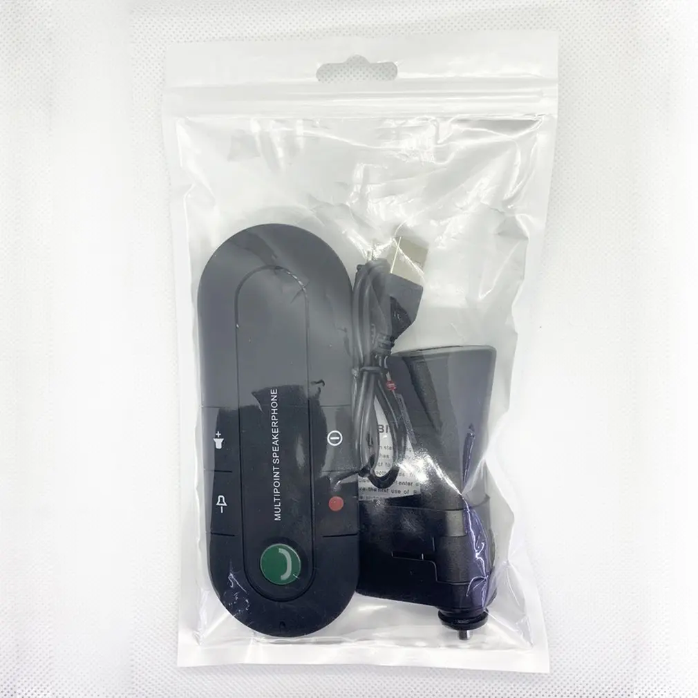 

Wireless Car Kit Handsfree Speaker Phone Visor Clip for iPhone Android