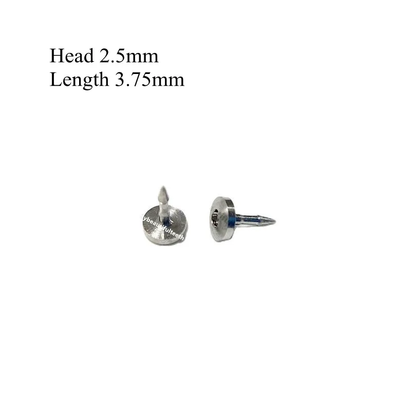 

2 шт., титановые штифты для фиксации костей из титанового сплава, длина 3,75 мм