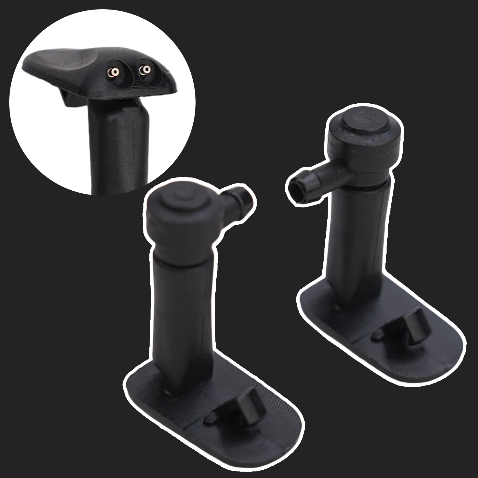 3 шт. насадки для омывателя лобового стекла автомобиля Saab 9-3 9-3X 2003-11 12778850 12778849