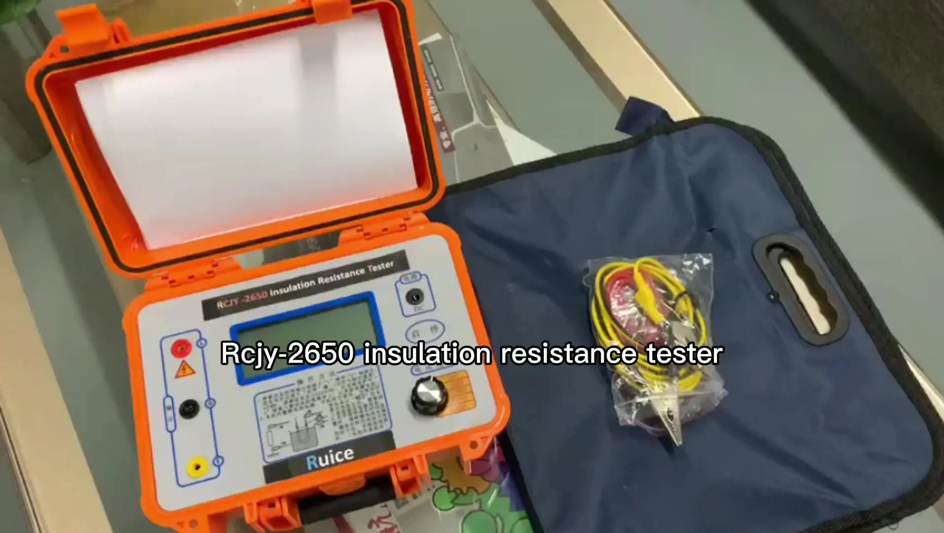 

RCJY-2650 special insulation resistance tester for high quality maintenance is suitable for insulation test in test and verifica
