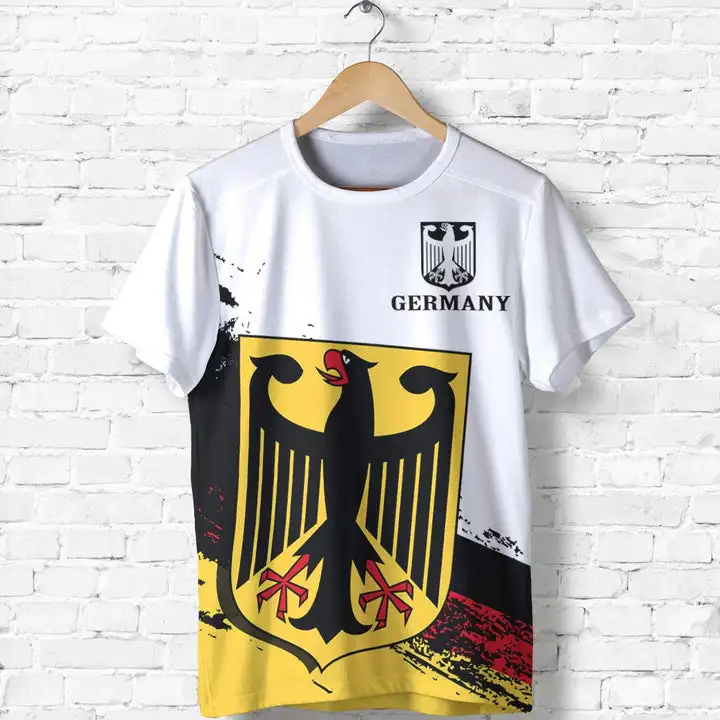 

2023 Free Custom Name Number Germany Country Flag 3D T-shirts Clothes T Shirt Men Women Tees Tops For Soccer Football Fans Gift