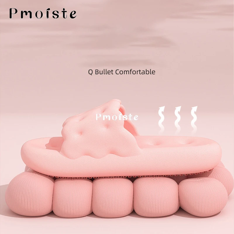 Women's Slippers for Home Cute Cookies Women Shoe Summer 2023 New Lightweight EVA Slipper Platform Wear-resistant Slide Non-slip