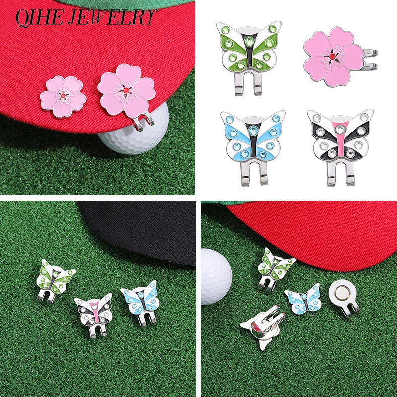 Аксессуары для гольфа магнитные аксессуары из сплава Бабочка цветение вишни