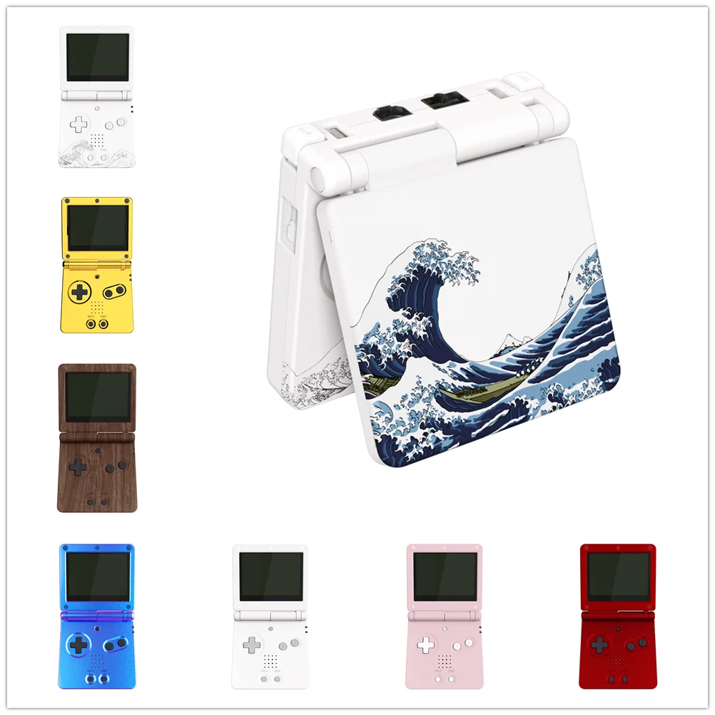 Экстремальный готовый улучшенный мягкий сенсорный корпус IPS для Gameboy Advance SP GBA и