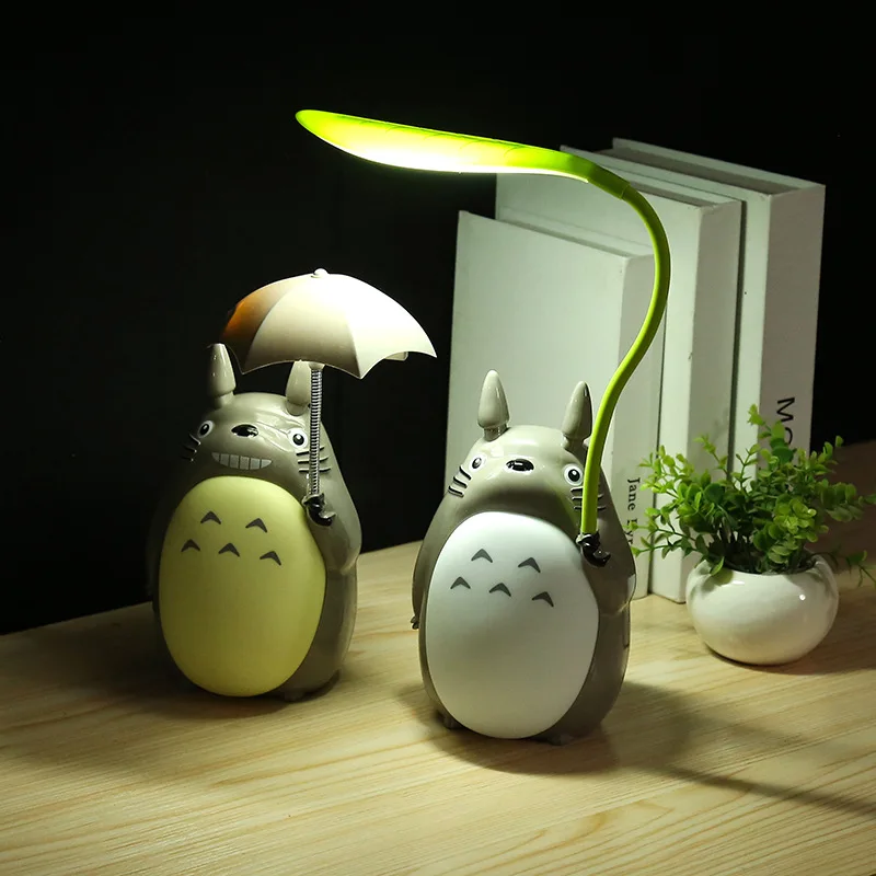 Lámpara de Anime Mi Vecino Totoro, Luz Led para Decoración, Kawaii, Manga, Accesorio Bonito de Escritorio, Habitación, Mesa, Regalo de Lujo, Ideal para Niño y Niña