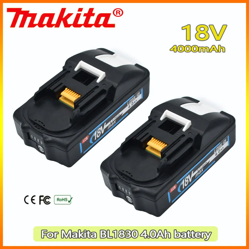 

4000mAh Makita 18V BL1830 BL1840 4.0Ah 21700 литий-ионный аккумулятор для Makita Vervangbare bare Voor