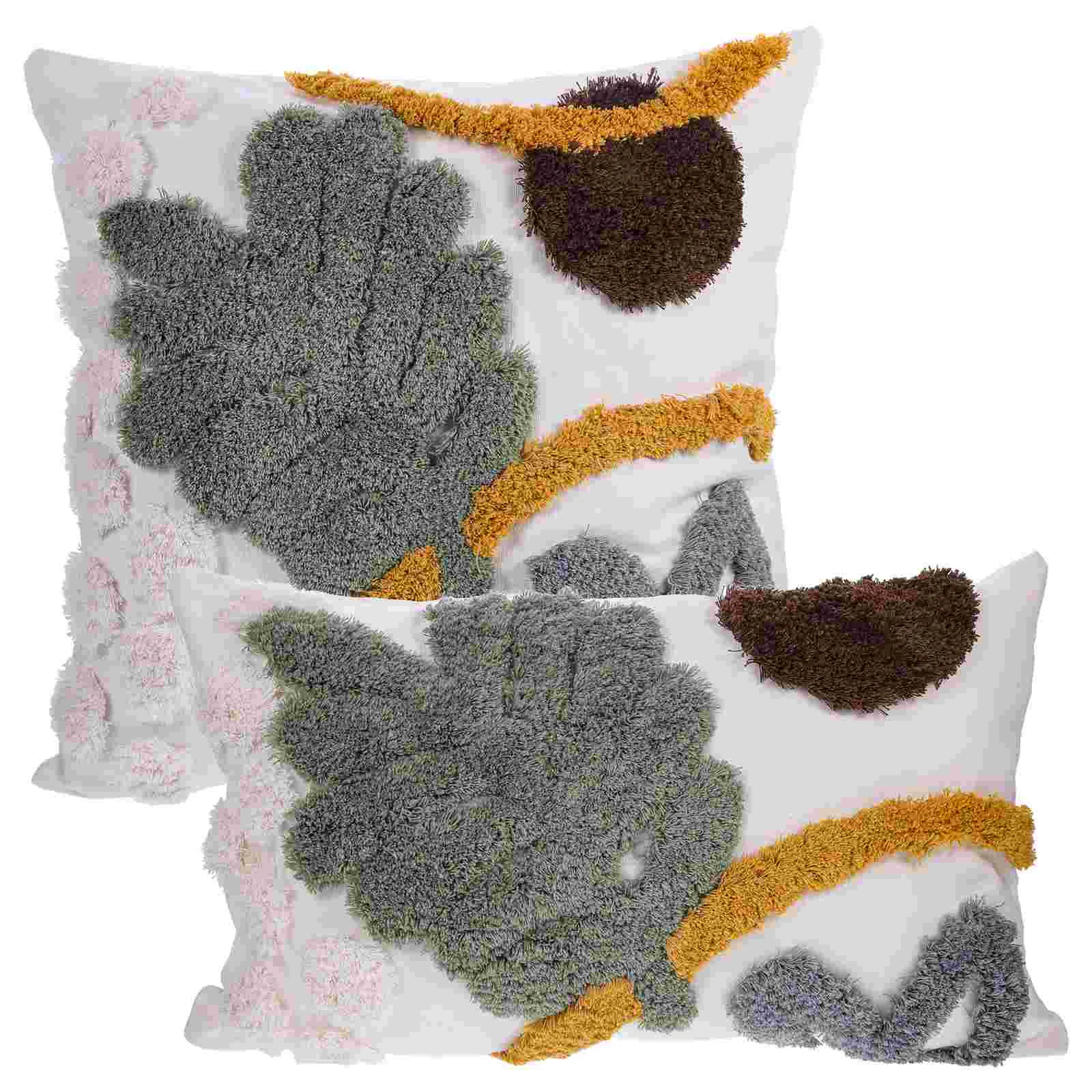 

Cover Pillow Pillowcase Throw Bohemia Cushion Decorative Case Tufted Couch Simple Sofa Bedroom Farmhouse Minimalism Covers