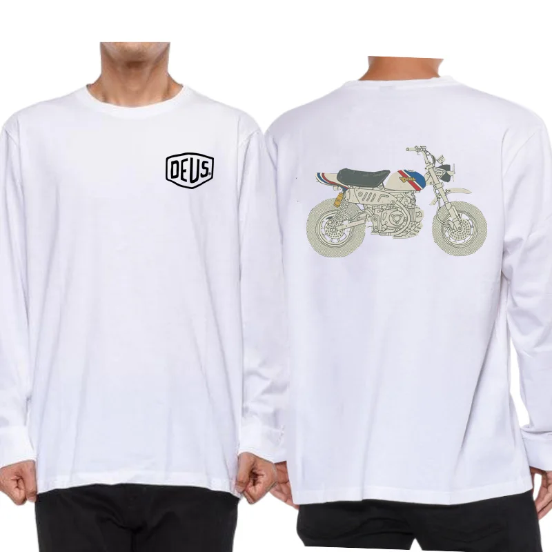 Новинка 2024 года DEUS EX MACHINA высококачественная хлопковая футболка большого размера