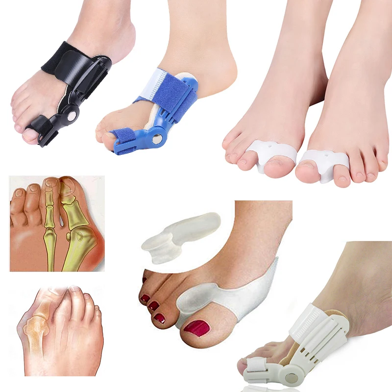 

Bunion Corrector Hallux Valgus Toe Separators Pedicure Foot Tool Bone Thumb Orthopedic Braces Foot Splint Stretcher Protector