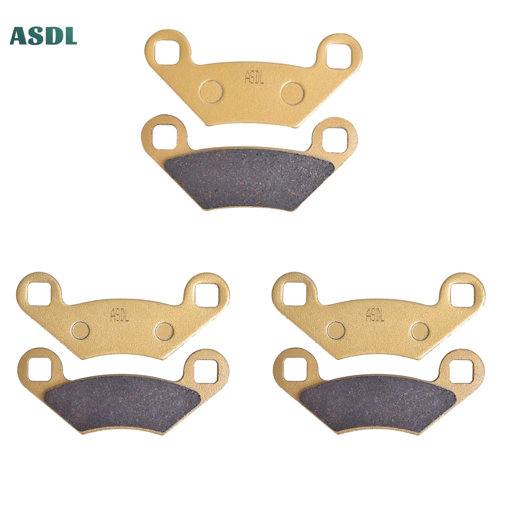 Передние и задние тормозные колодки для мотоцикла POLARIS Hawkeye 325 400 2015 Sportsman 2011-2014 570 EFI