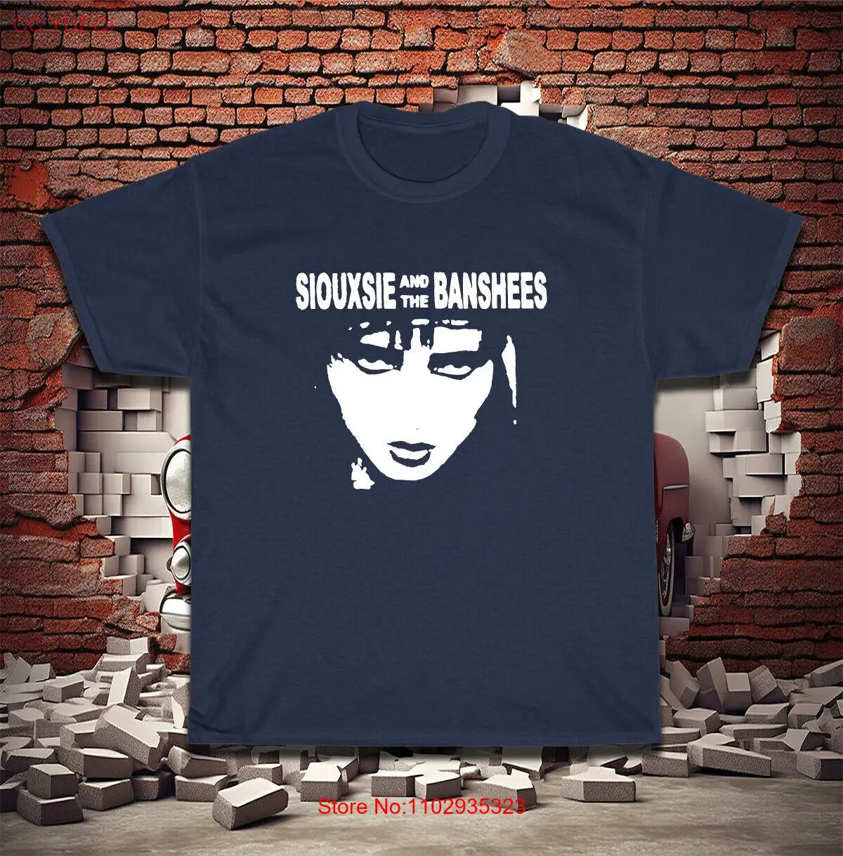Siouxsie and the Banshees Мужская футболка американского размера