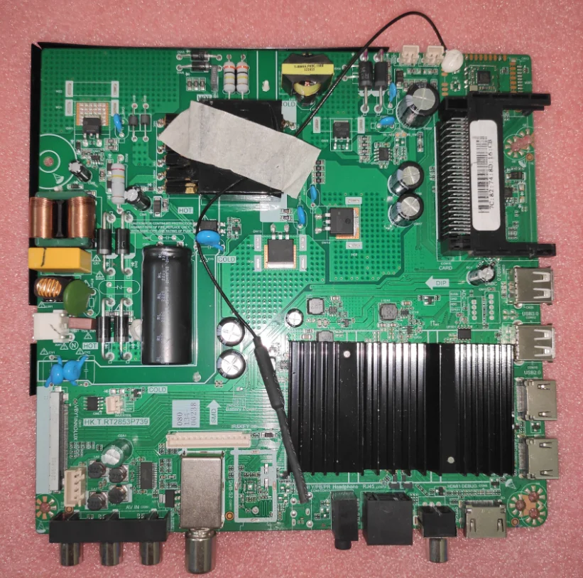 HK-T.RT2853P739 4K сетевая материнская плата WiFi TV Работает хорошо 1 5g + 8G
