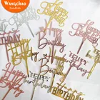 Акриловый Топпер для торта на день рождения, детский празднивечерние Топпер для торта, детские подарки и подарки, украшения для торта, товары для вечерние Ринок